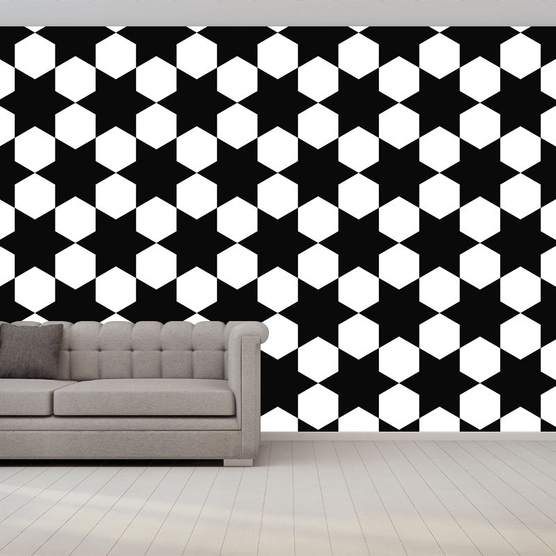 Geometry Wall Mural Modern Wall Art for Adult Room,Various Sizes Wall Decor