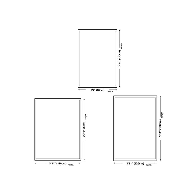 Alfombra de franja marrón oscuro alfombra moderna alfombra sin deslizamiento de la alfombra para el salón para el salón