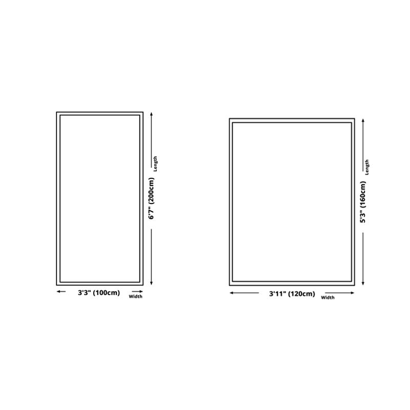 Black Contemporary Rug Polyester Color Lump Rug Non-Slip Backing Rug for Living Room