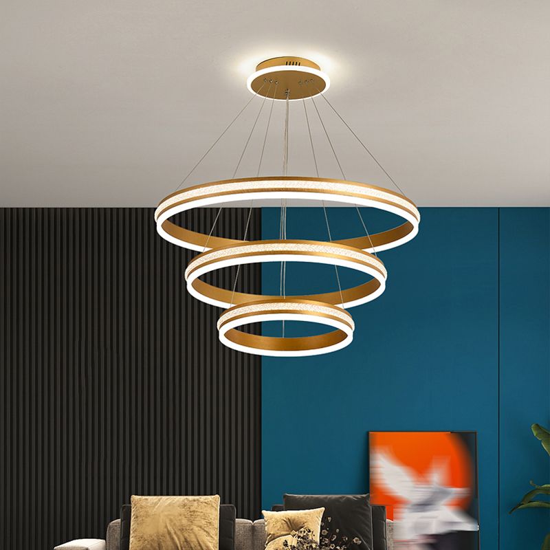 Multi-Tier Shape Chandelier Lights Modern Metal Chandelier Lighting Fixtures