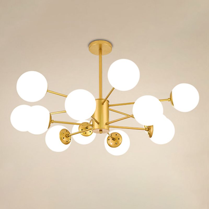 Glass Contemporary Nordic Pendant Lighting Fixtures Sputnik Hanging Lights