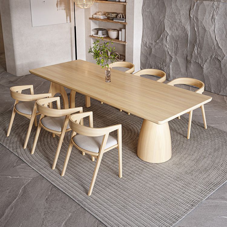 Industrial Solid Wood Dining Table Set 1/2/7 Pieces Dining Set