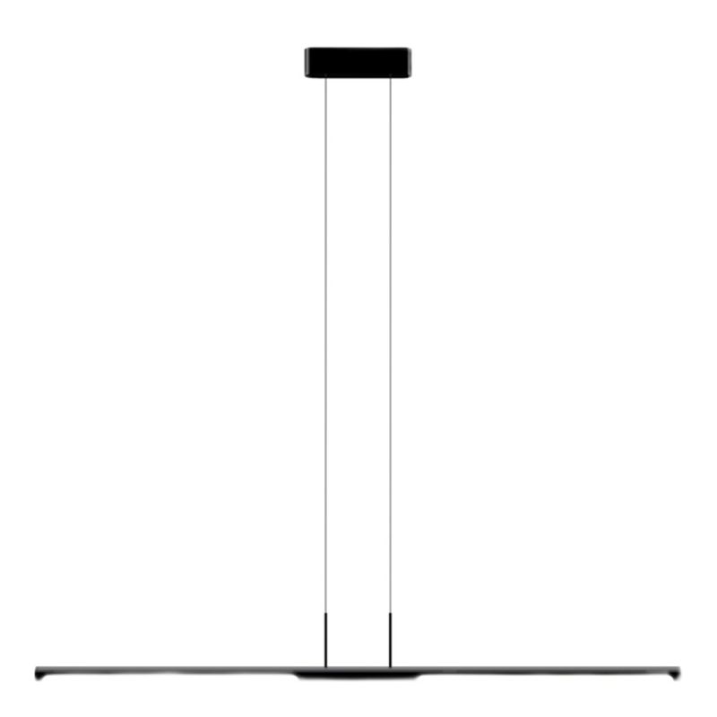 Moderner Stil linearer Anhänger Lichter Metall 2 leichte hängende Leuchten