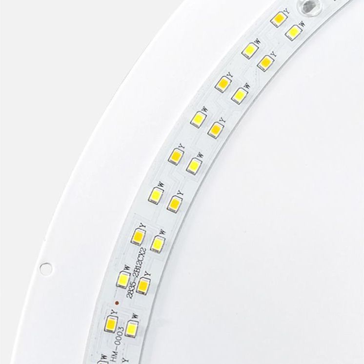 LED Flush Mount Lighting Modernism White Ceiling Light for Foyer Bedroom