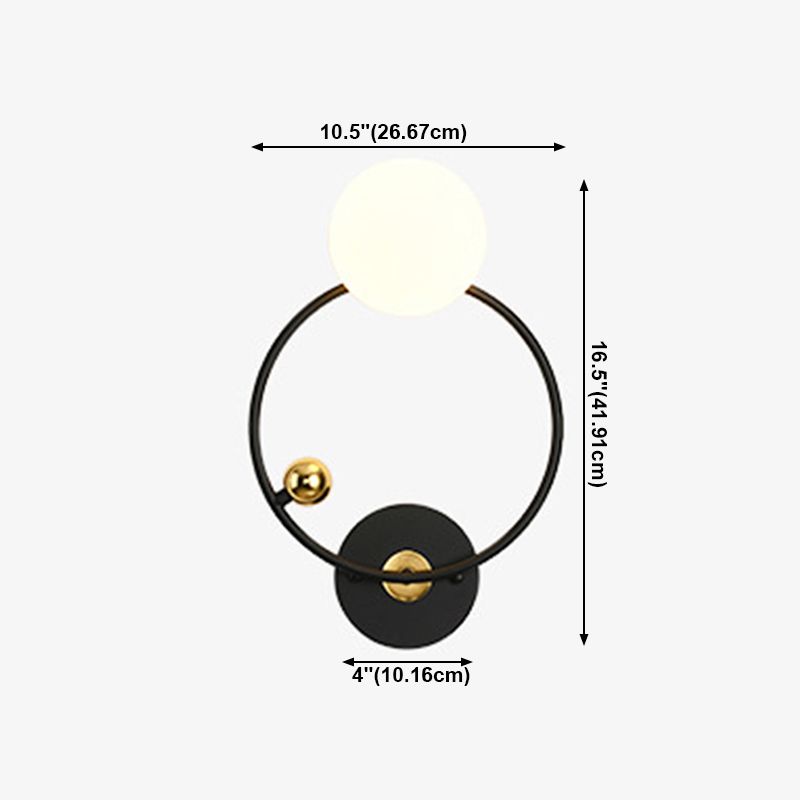 Salon en verre applique en verre moderne 1 luminaire mural mural de tête