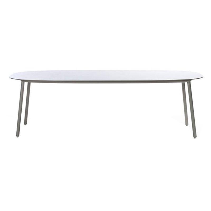 Boho 1/5/7 Pcs Dining Table Set Stone Table with Chairs for Patio