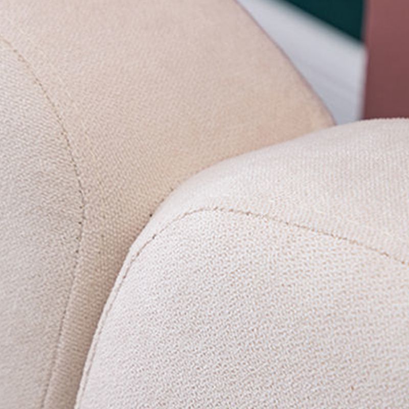 29.92" High Velvet Sofa Recessed Arm Sofa with 3-seater for Apartment