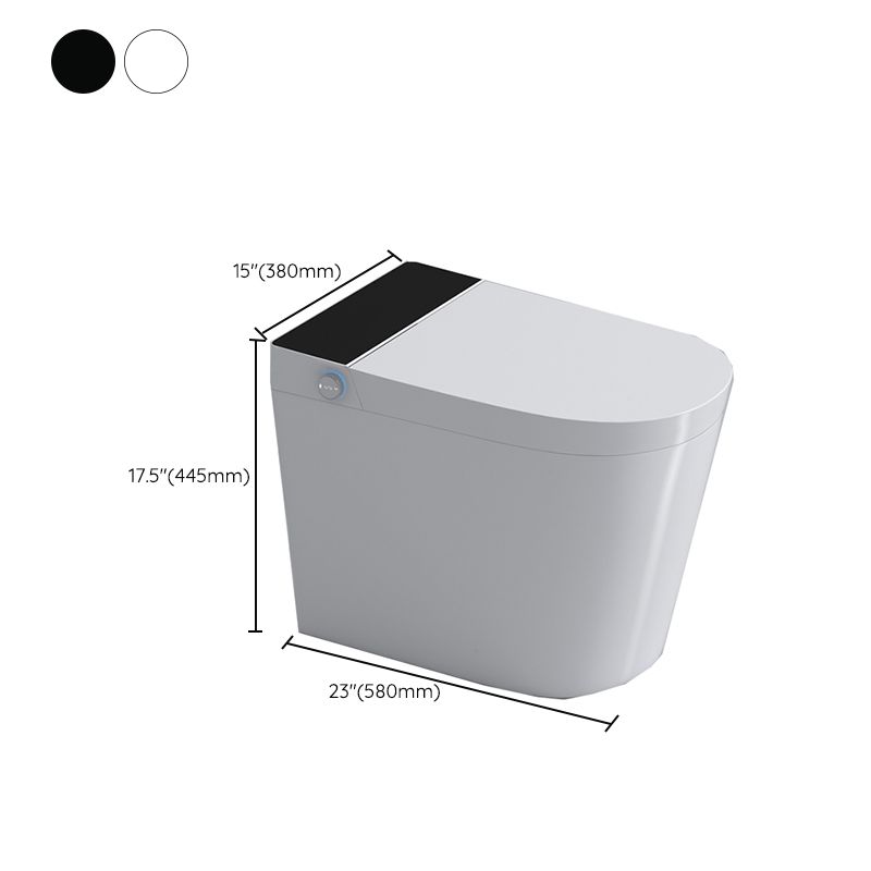 Porcelain Siphon Jet Urine Toilet Floor Mounted Modern Flush Toilet