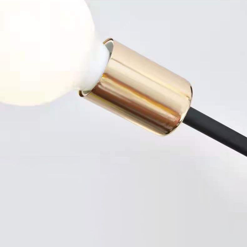 Modern Sputnik Shape Flush Mount Light Fixtures Metal Flush Mount Ceiling Light