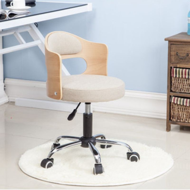 Modern Rotatable Adjustable Counter Stool Steel Bar Stool with Cushion