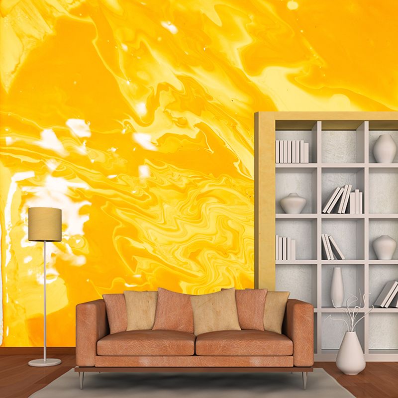 Home Wall Decor Resistant Wallpaper Contemporary Abstract Mural Mildew for Living Room