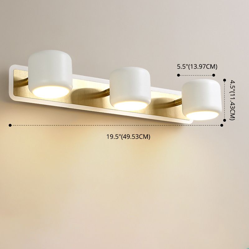 Nordic Simple Bad Waschtischleuchte Metall bewaffnete LED Waschtischlampe für Make -up