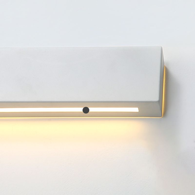 Square Shape Metal Wall Light Modern Style 2 Lights Wall Mount Light