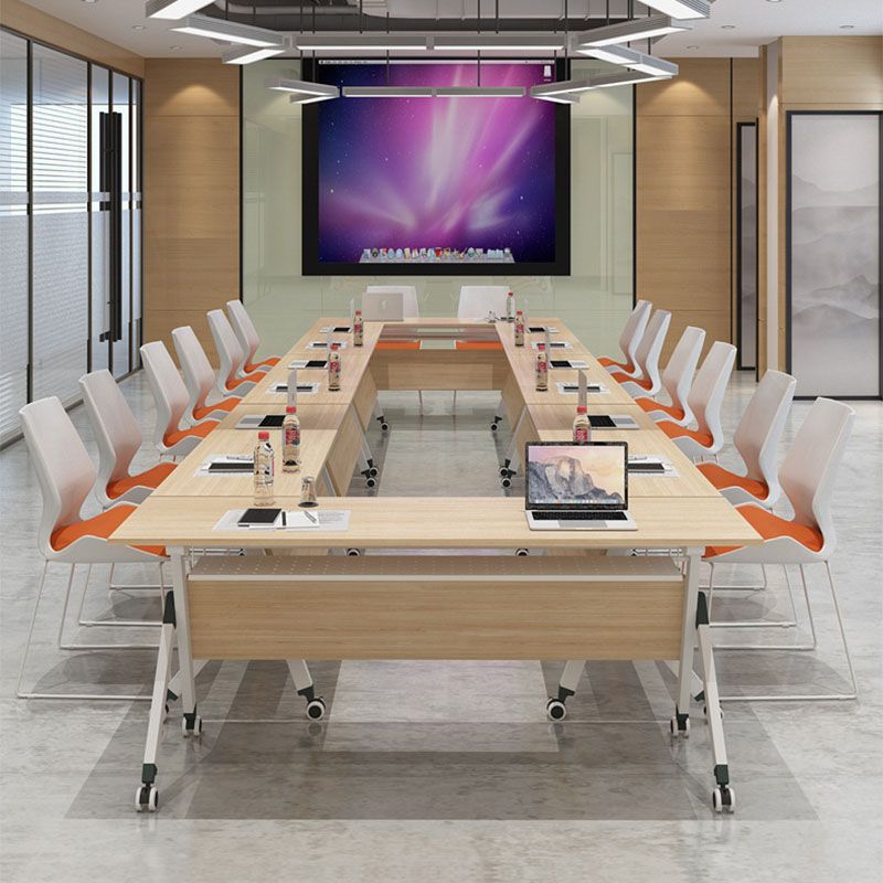 Modern Armless Upholstered Task Chair No Wheels Office Chair