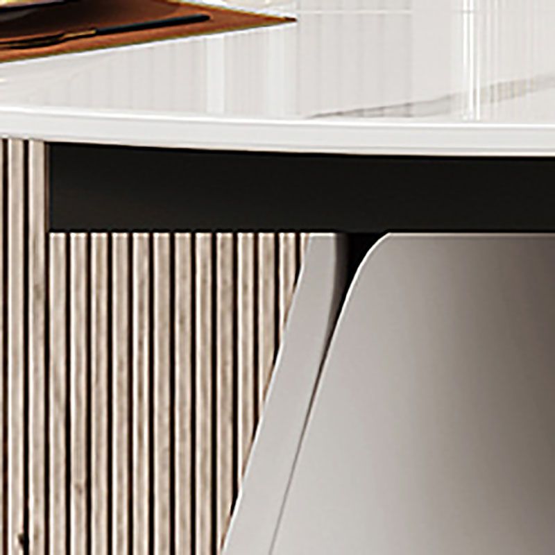 Modern Dining Round Table Dining Sintered Stone Table for Restaurant