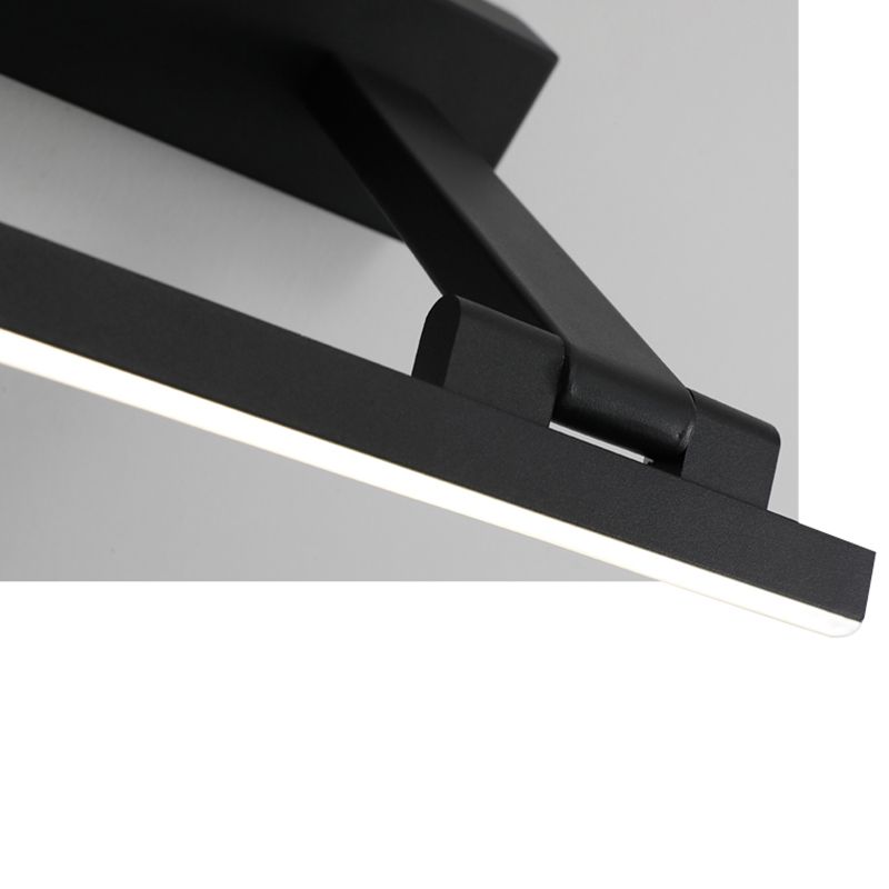 Linear Acrylic 1-Light Vanity Wall Sconce Minimalism Wall Mounted Lamp for Bathroom