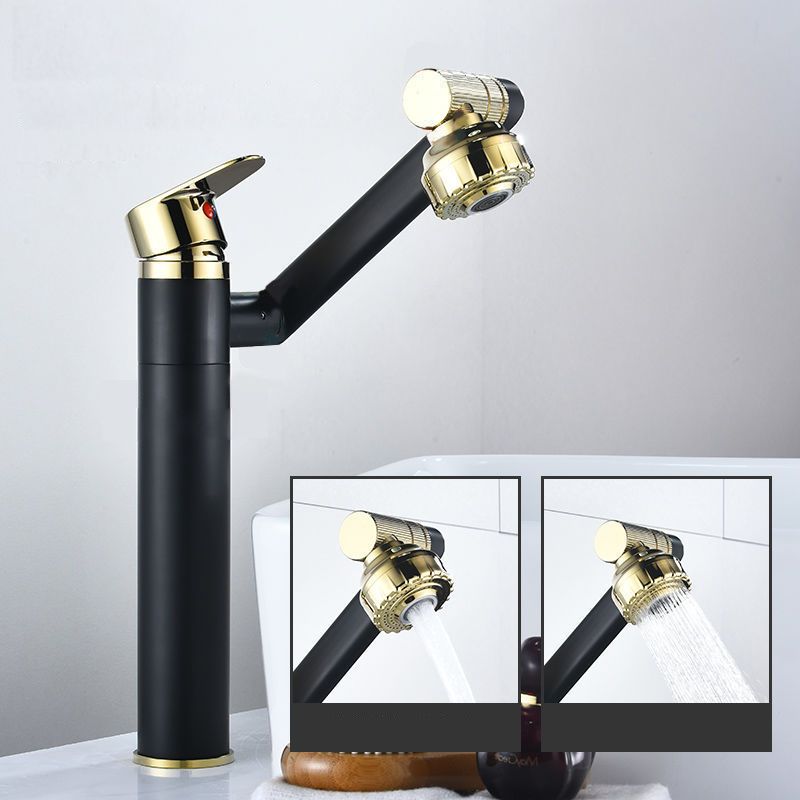 Glam Style Faucets Vessel Sink Faucet with Single Lever Handle
