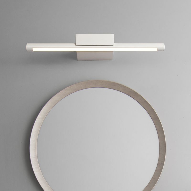 Pol Eitelkeitsbeleuchtung Einfachheit Metall weiße LED -Wandmontage Licht in warmem/weißem Licht, 16 "/19.5"/23,5 "Länge