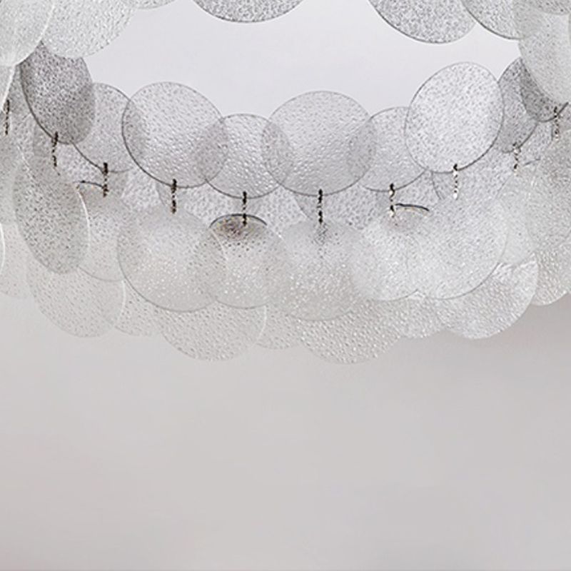 Silver Modernism Flush Mount Lighting LED Ceiling Light for Bedroom
