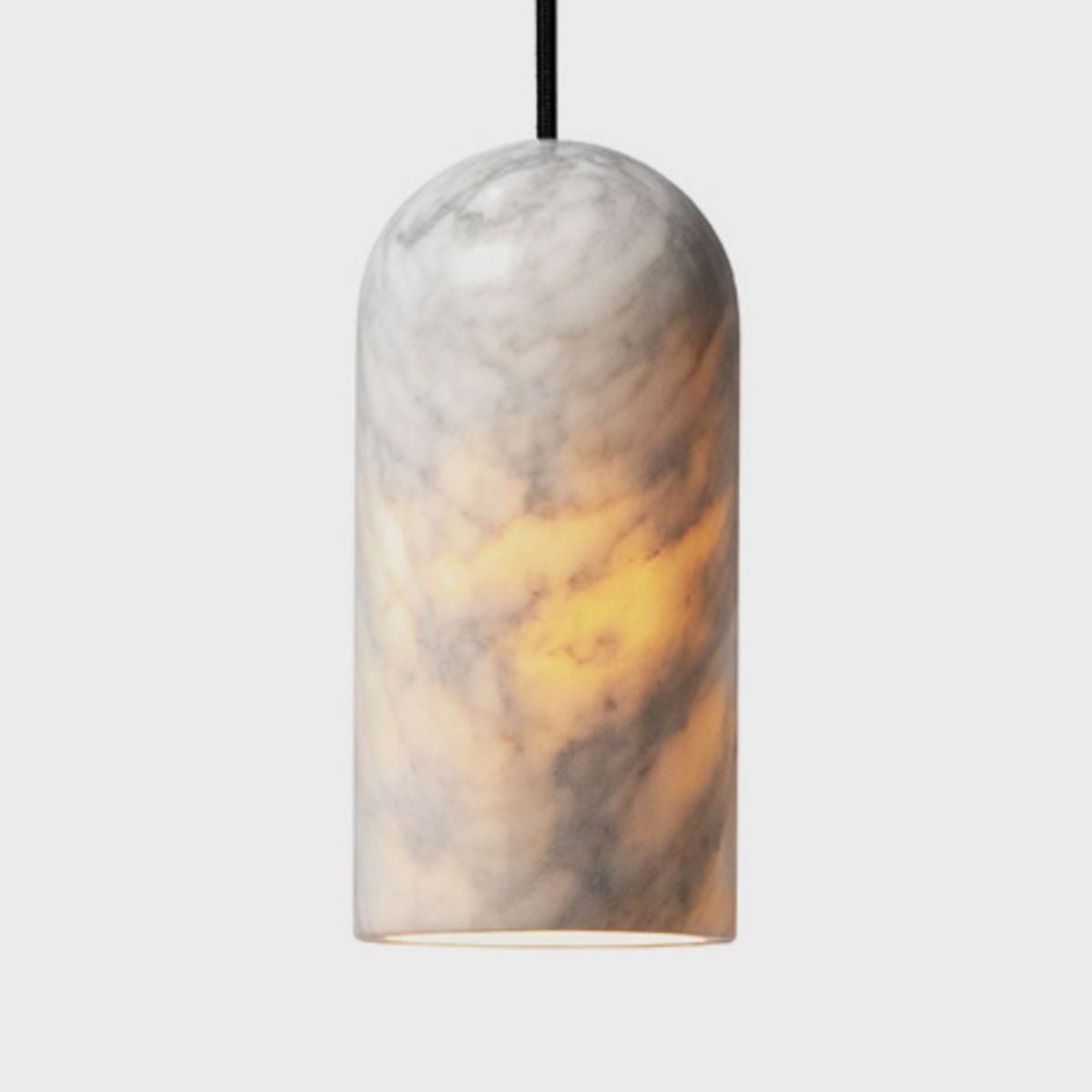 Cylindre léger en pierre de style moderne