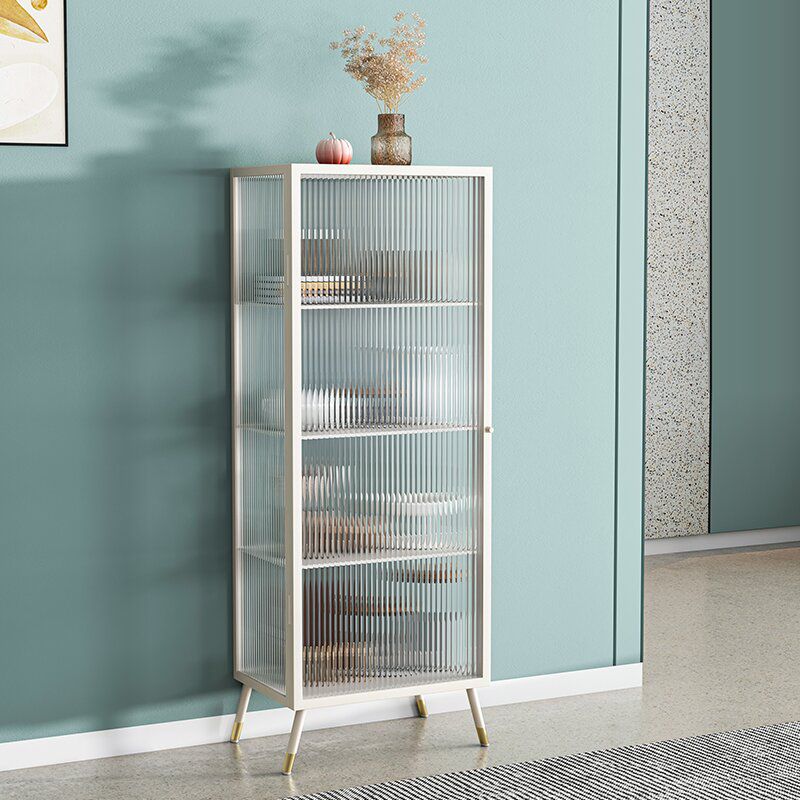 Industrial Rectangle Cabinet Glass Water Resistant Storage Cabinet