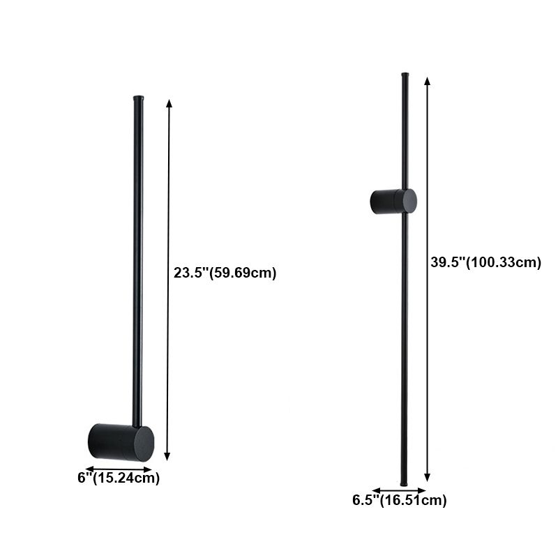 Metal Linear Wall Monted Light MODERN MODERN MODICE 1 Prononi leggeri di luce leggera