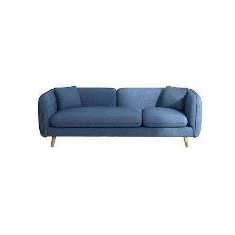 Sofa Contemporary Fabric 3 Seater Living Room Tuxedo Arm Seating