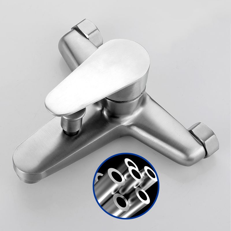 Contemporary Tub Filler Trim 304 Stainless Steel Wall Mount Tub Faucet