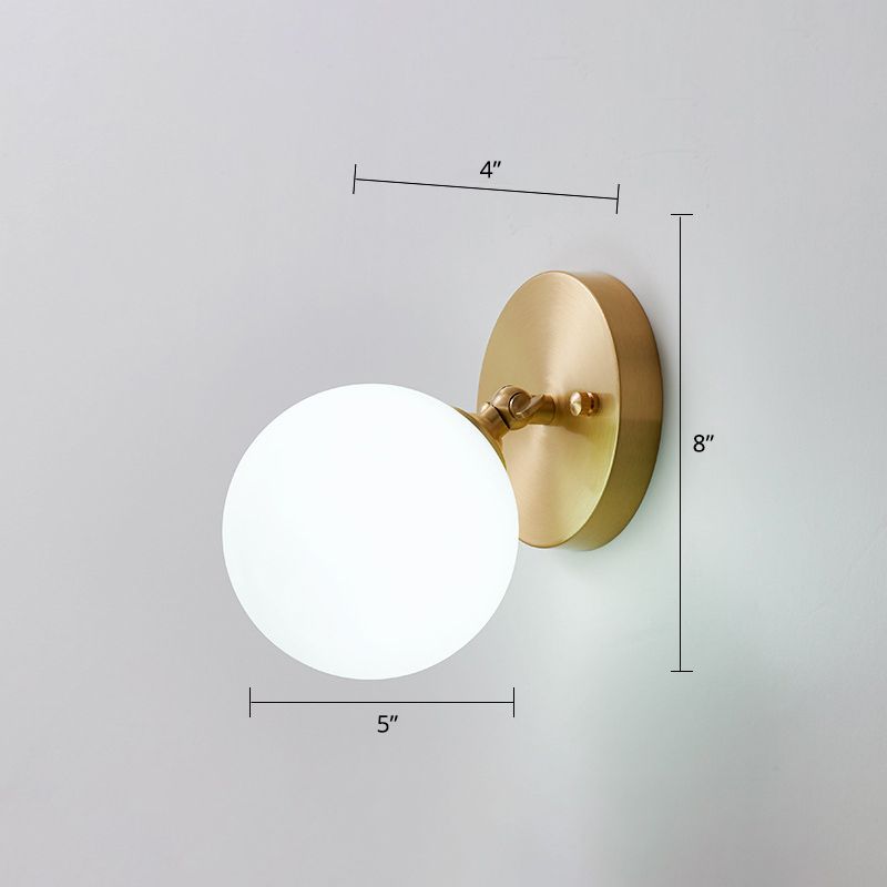 Kleine corridor Roteerbare wand SCONCE GLAS