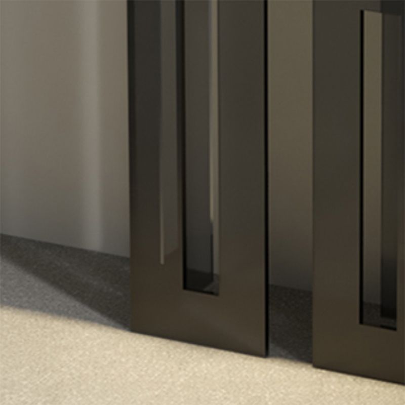 Modern Rectangle Console Accent Table with Acrylic Bracket for Hall