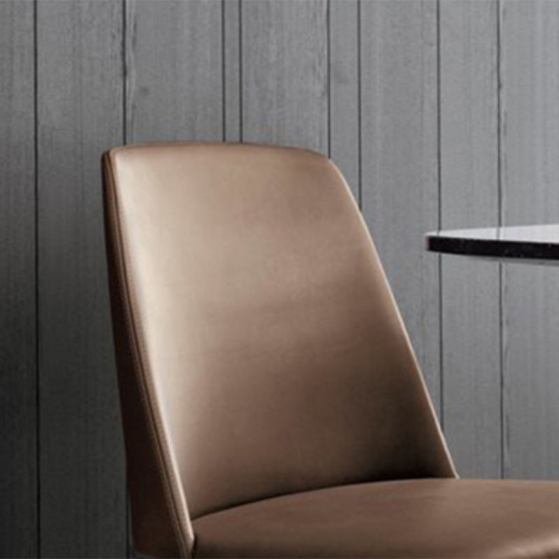 Brown and Black Contemporary Upholstered Dining and Accent Chairs