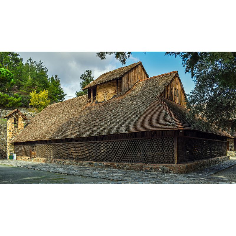 Architexture Photography Style Building Mural Mildew Resistant for Home Decor