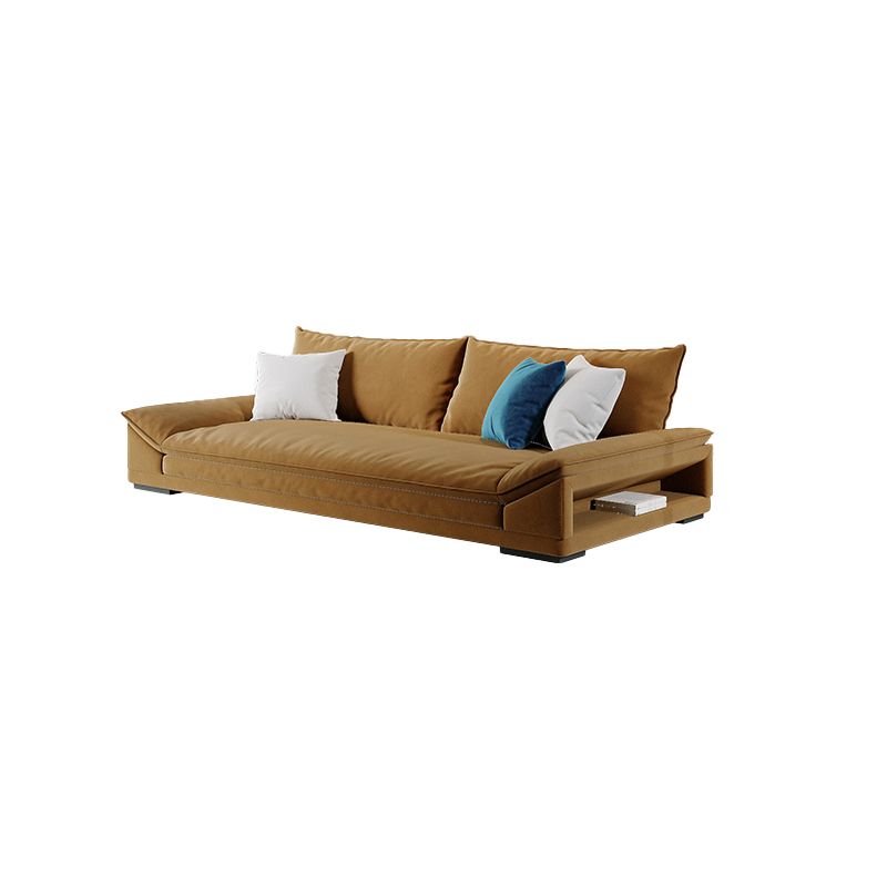 Stationary Living Room Standard Cushions Yellow Contemporary Seating