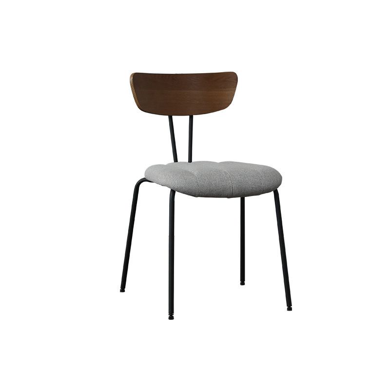 Contemporary Home Stacking Dining Chair Upholstered Side Chair