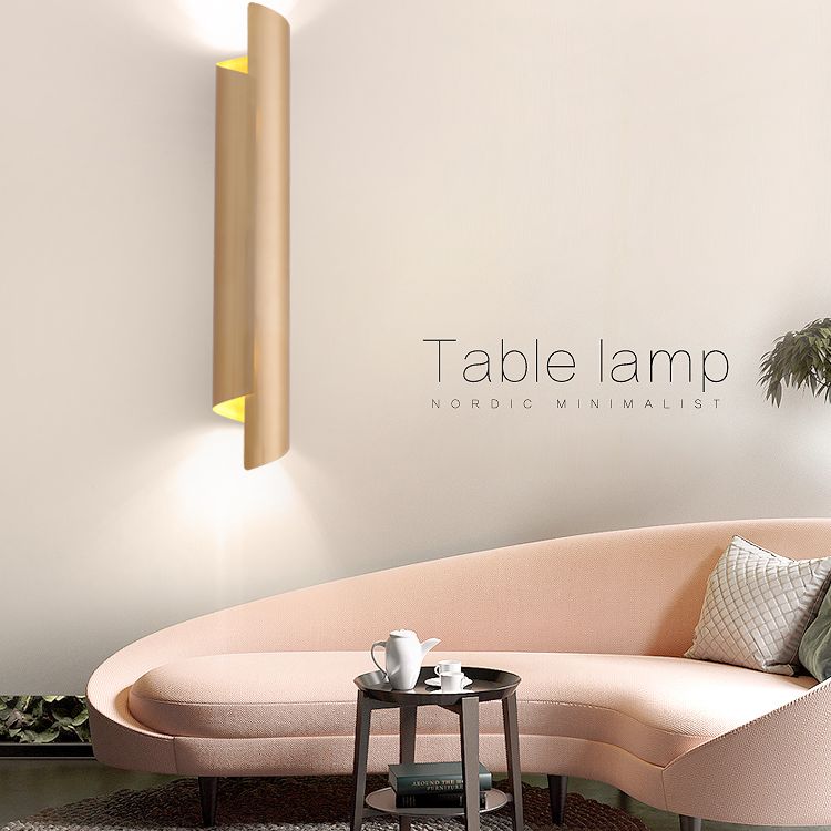 Gewikkelde muurverlichting armatuur eigentijdse stijl metalen wand gemonteerd verlichtingsarmatuur