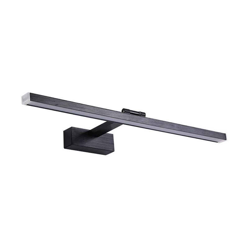 Linear Wall Sconce Lighting Modern Metal 1 Light Sconce Light with Acrylic Shade