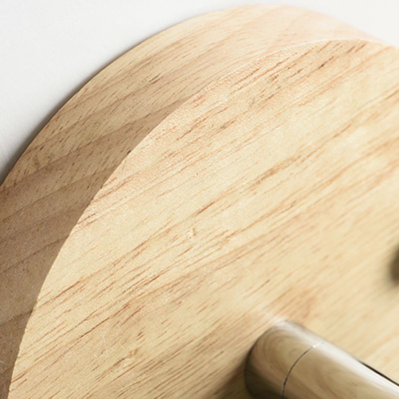 1-Light Wall Sconce Modern Macaron Style Metal Wall Lighting for Bedside