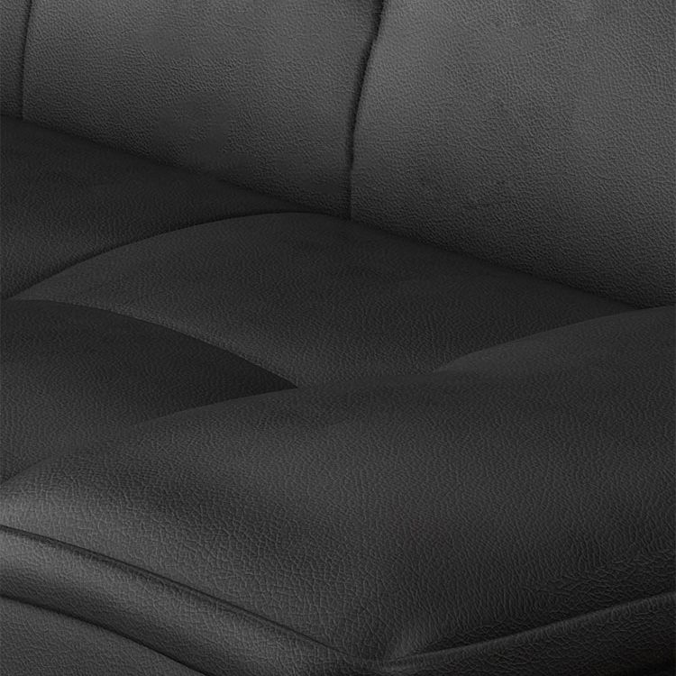 Modern Armless Convertible Chair Single Sleeper Sofa with Biscuit Back