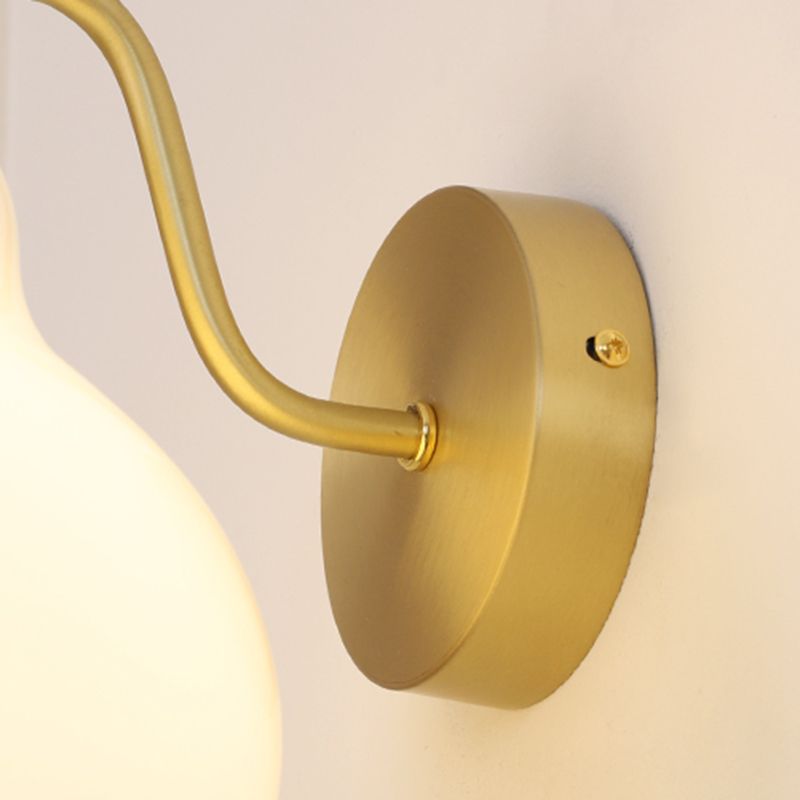Glass Geometric Wall Sconce Lights Modern Style Multi Lights Wall Mounted Lamps