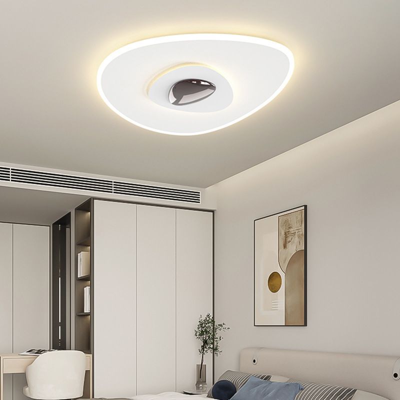 Modern Simple Ceiling Light LED Ceiling Mount Light with Acrylic Shade for Bedroom
