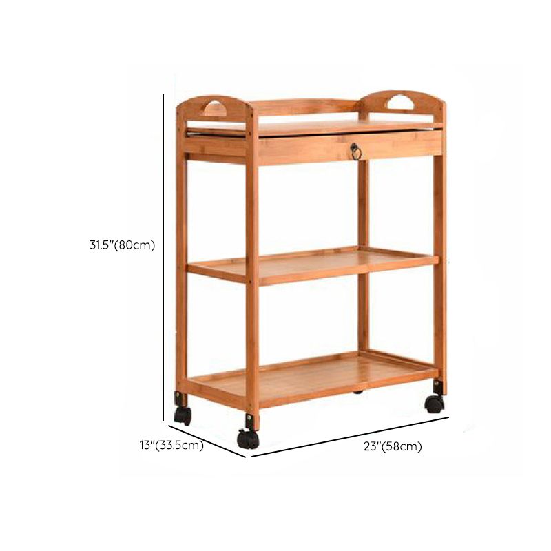 Modern Prep Table Open Storage Dining Room Rectangular Prep Table