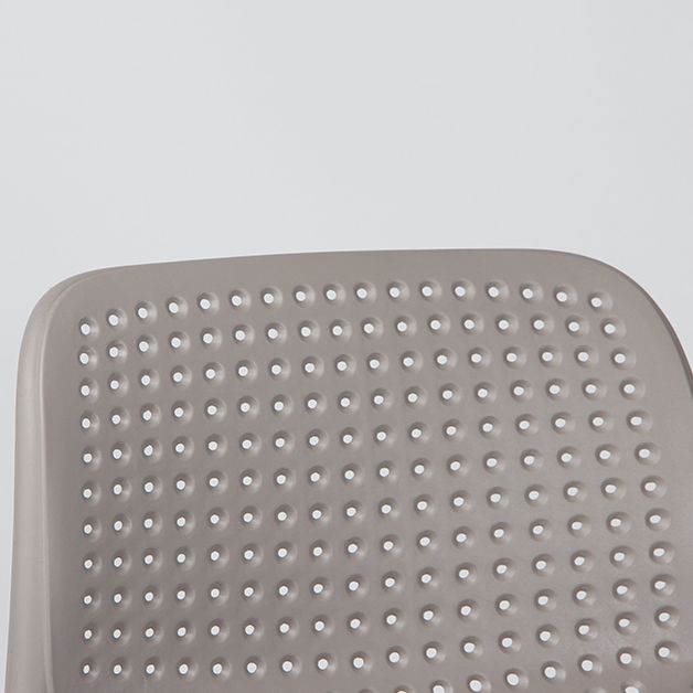 Taburete de comedor de cocina de plástico escandinavo