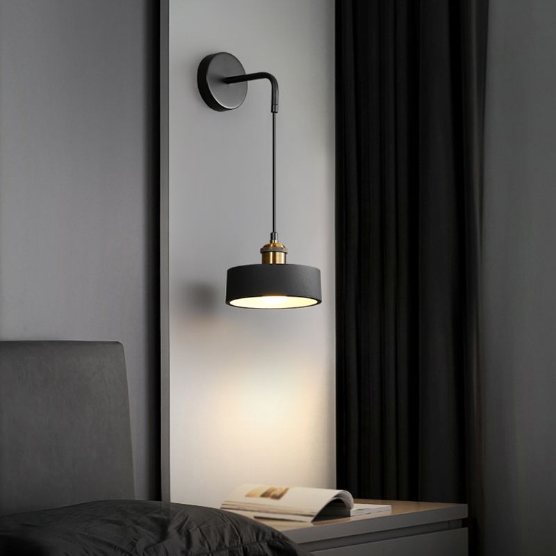 Nordic Style Colorful Wall Light Geometry Shape Adjustable Wall Lamp for Bedroom