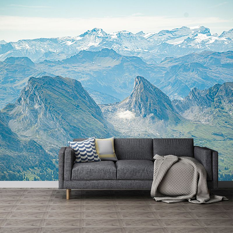 Scene Mountain Contemporary Mural Horizontal Photography Bedroom Wall Mural