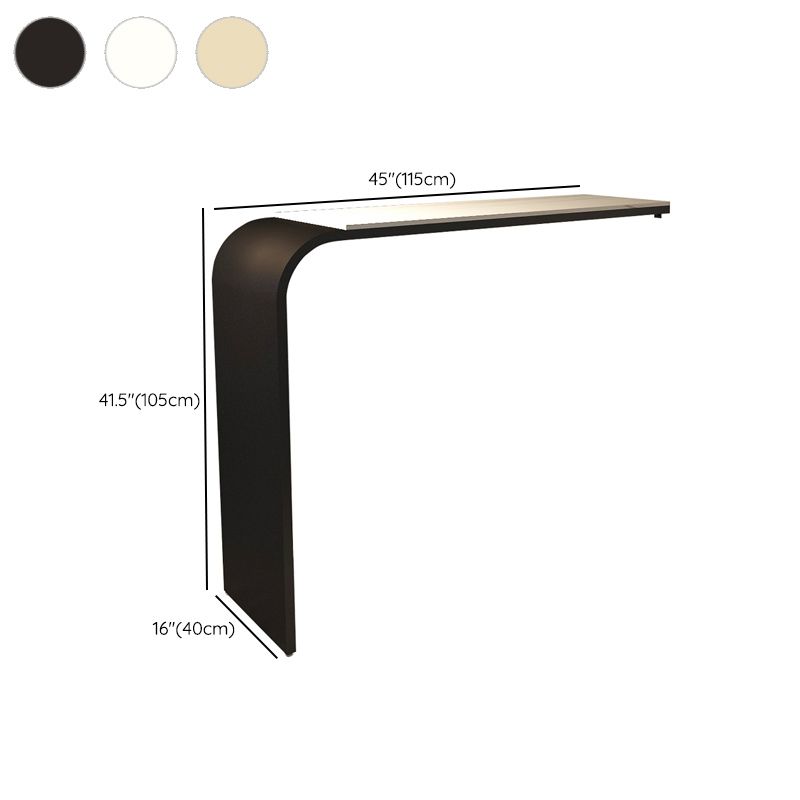 Stone and Metal Bar Dining Table Contemporary Counter Height Table