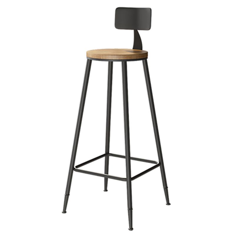 Contemporary Counter Bar Stool Low Back Counter Height Stools