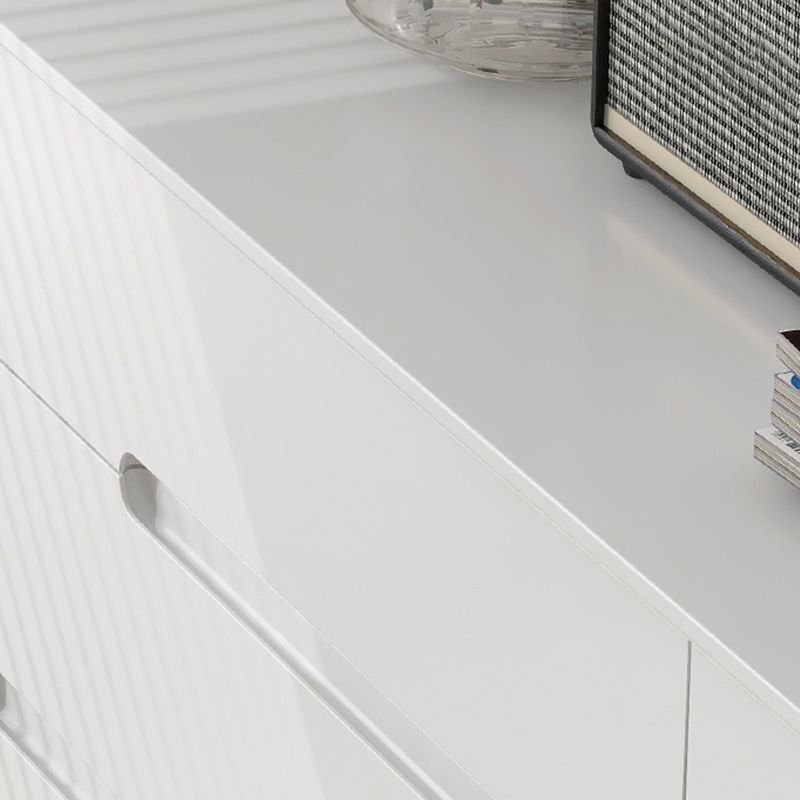 Modern Horizontal Storage Chest with 8 Soft-Close Drawers for Home