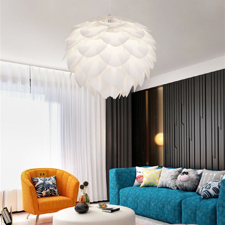 Pine Cones Shaped Hanging Light Modern Pendent Lighting Fixture for Drawing Room