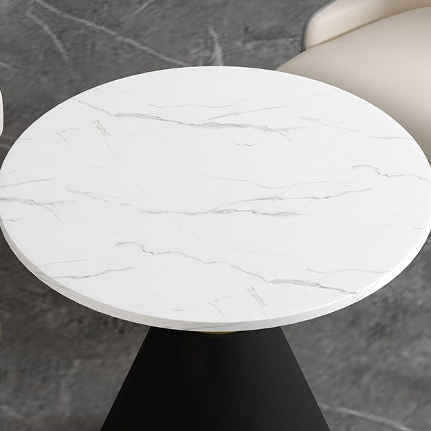 Glam Sintered Stone Dining Table Set 1/2/3/4/5 Pieces Dining Set for Dining Areas