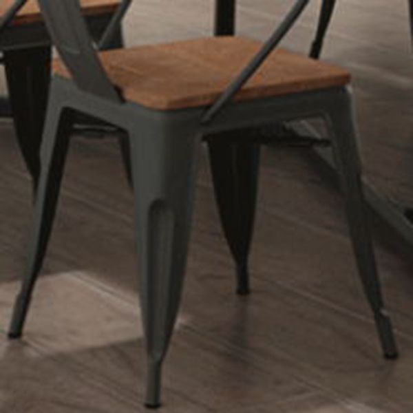 Industrial Rectangle Wooden Table Set 1/2/7 Pieces Dining Set for Kitchen